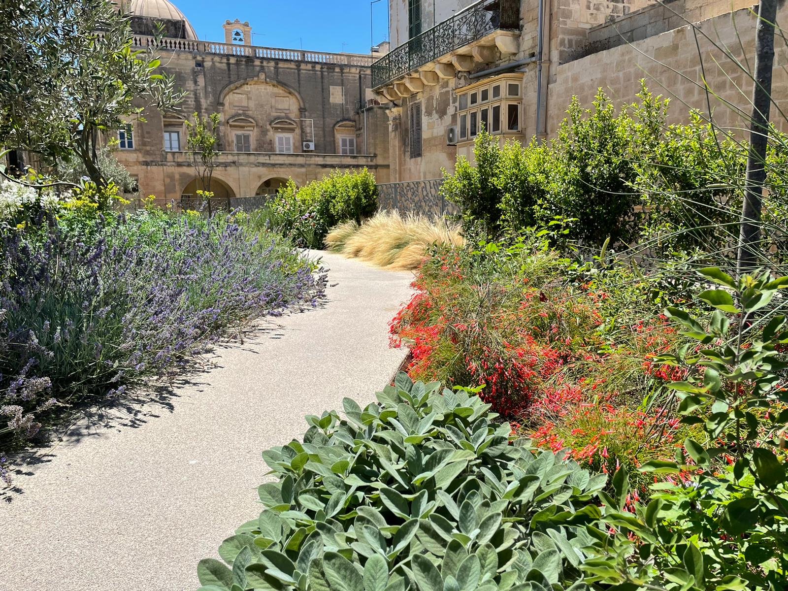 Gardens in Valletta